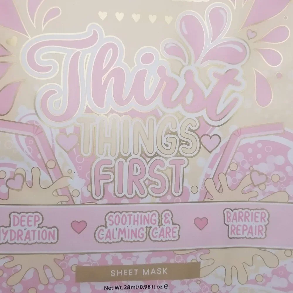 P.Louise - Bad B❤︎tch Energy - Thirst Things First Sheet Mask